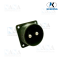 KD3102A32-5P, Recept/Male, 13A, 2Pin