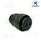 KD3106A22-1S, Plug/Female, 46A, 2Pin