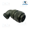 KD3108A18-11P, 90°Angle, Plug/Male,13A