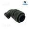 KD3108A18-4P, 90° Angle plug, KUKDONG Circular Connector Made in Korea 