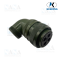 KUKDONG, Circular Connector KD3108A22-22S, 90° Angle plug  Made in Korea 