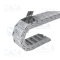 รางกระดูกงู HSP C TYPE Hanshin RoboChain, Cable Drag Chain