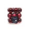 Oxblood Christmas Baubles glass (⌀ 4 cm)