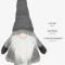 Gnome Dolls Christmas Figurin Grey