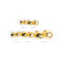 Light gold Christmas Baubles glass (⌀ 7 cm)