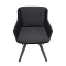 FLORES DINING CHAIR ANTHRACITE-ALUMINIUM