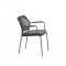 BARISTA STACKING CHAIR - ANTHRACITE