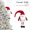 Gnome Dolls Christmas Figurine Red (L21 x W13 x H66 Cm)