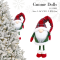 Gnome Dolls Christmas Figurine Red (L16 x W11 x H55 Cm)
