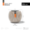 กระถางต้นไม้ Vase Ball Groove (Size D 23 x H 19 cm)