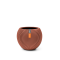 Vase ball Groove (Size D 17 x H 14 cm)