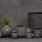 กระถางต้นไม้ Vase Ball Groove (Size D 22 x H 19 cm)