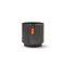 Vase Cylinder Groove (Size D 19 x H 21 cm)