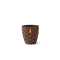 Vase Tapered round Heraldry (Size D 14 x H 15 cm)