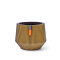 กระถางต้นไม้ Vase Cylinder Geo Groove  (Size D 33 x H 27 cm)