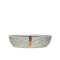 BOWL ROUND RIB IVORY