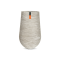 VASE PALM RIB IVORY