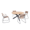 PRADO DINING TABLE NATURAL TEAK ELLIPS