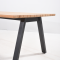 โต๊ะอาหาร AMBASSADOR LOW DINING TABLE - สีแอนทราไซต์