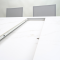 LIVORNO EXT. DINING TBL ALU WHITE MAT CERAMIC CALACATTA