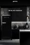SMEG ตู้เย็น 50’Retro Style Aesthetic รุ่น FAB28RBL5 สีดำ