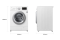 LG เครื่องซักผ้าฝาหน้า รอบปั่น 9kg. | 1200rpm รุ่น FM1209N6W