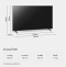 PANASONIC 4K SMART TV  (65 นิ้ว, LED, 4K HDR Smart TV) รุ่น TH-65MX650T