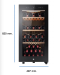 HAIER ตู้แช่ไวน์แดง-ไวน์ขาว (49 ขวด) รุ่น JC-116