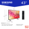 SAMSUNG LED 4K SMART TV ขนาด 43 นิ้ว รุ่น UA43DU7700