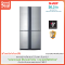 SHARP ตู้เย็น Multidoor 4 ประตู ความจุ 20.5 คิว รุ่น SJ-FX74T-SL