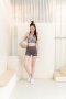 Tiger Crop shorts set - ชุดออกกำลังกาย