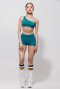 Betty Shiny shorts sporty set