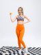 Curve orange sporty set - ชุดออกกำลังกาย