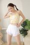 leaves long bra plus shorts sporty set