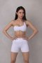 Gaia shorts one shoulder sporty set - ชุดออกกำลังกาย