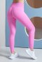 Neon knitting leggings - leggings