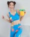 Nadia Peach fruit set - ชุดออกกำลังกาย
