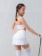 Irene Sporty golf or tennis mini skirt.