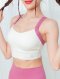 Two-tone sport bra