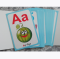 บัตรคำอักษรภาษารัสเซีย ขนาด A6 อักษรตัวใหญ่และเล็ก พร้อมคำศัพท์