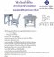 โต๊ะ-เก้าอี้นักเรียน สำหรับเด็กประถมศึกษา (มอก.) / Standard Model size 4 (S4)