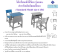 โต๊ะ-เก้าอี้นักเรียน สำหรับเด็กมัธยมศึกษา (มอก.) / Standard Model size 6 (S6)