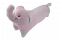 Doll Elephant Pink Ear White