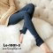 [[พร้อมส่ง]] [Le-1001-3] Leggings เลคกิ้งลองจอนสีน้ำเงินกันหนาวซับขนด้านในปลายเท้ายาว หนาและอุ่นสุด