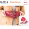  [พร้อมส่ง] [Gv-101-2] ถุงมือหนังสีแดง ซับขนกันหนาวด้านใน ทัชสกรีนได้