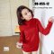  [[พร้อมส่ง L,XL]] [OB-055-12] Orange Bear++เสื้อคอเต่า++เสื้อคอเต่าไหมพรมแขนยาว