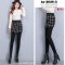 [พร้อมส่ง M,L,XL,2XL,3XL] [Le-2026-3]  Leggings Longjohn เลคกิ้งกระโปรงสีดำ ลายตาราง กระโปรงไขว้ กางเกงเลกกิ้งจะซับขนกันหนาวด้วยผ้าวูลด้านใน
