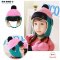  [พร้อมส่ง S] [Kid-A005-3] หมวกกันหนาวเด็กสีชมพู ทรงเอสกิโมมีสายรัดใต้คาง ด้านในซับขนหนานุ่มใส่กันหนาวได้ดีค่ะ
