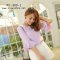  [[พร้อมส่ง]] [Mi-309-1] Mimius++เสื้อ++เสื้อสีม่วงแขนระบาย