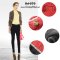  [*พร้อมส่ง 32,33,34] [Dd-070] DDG กางเกงยีนส์ลองจอนกันหนาวสีดำ บุขนกันหนาวด้านใน